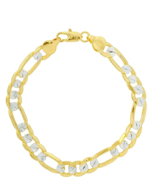 Pulsera Horoz 18 K con acabado chapa de oro