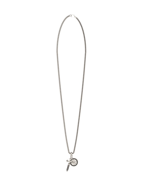 Collar de cruz Guess Rebel Knight