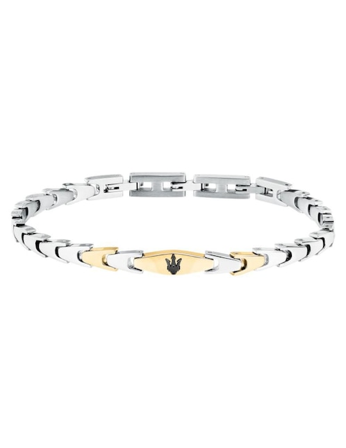 Pulsera de acero Inoxidable con acabado brillante