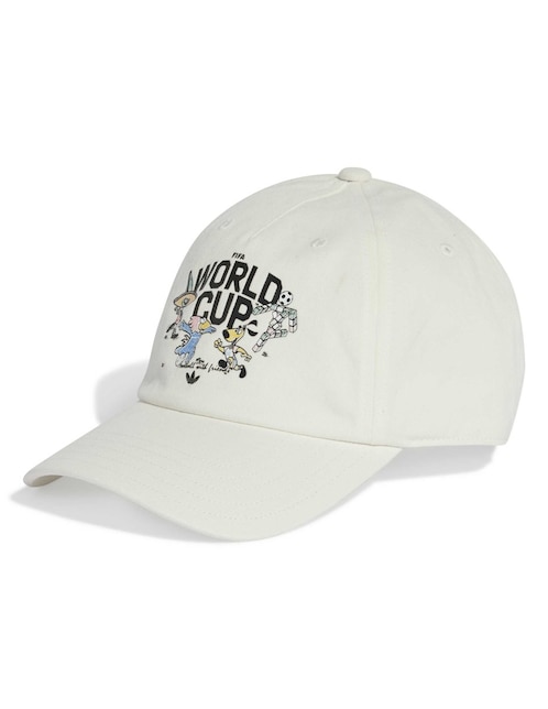 Gorra visera curva broche para futbol FIFA World Cup Mascot Cap unisex