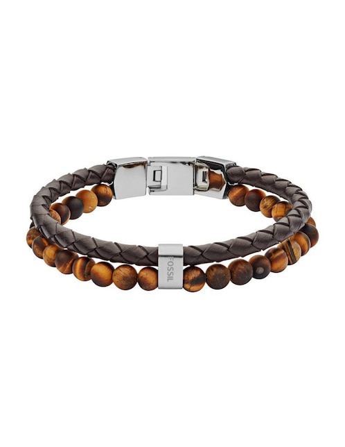 Pulsera Fossil Townsman con acabado pulido