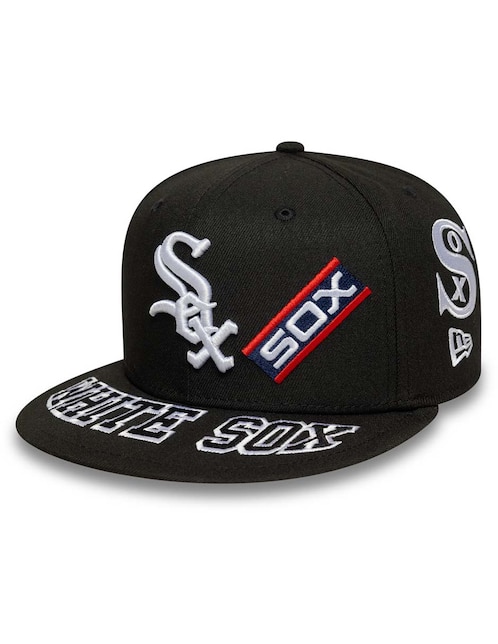 Gorra visera plana cerrada para béisbol New Era Img All Over MLB Chicago White Sox unisex