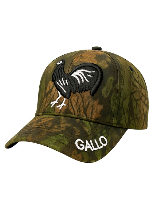 Gorra visera curva velcro Knite para hombre