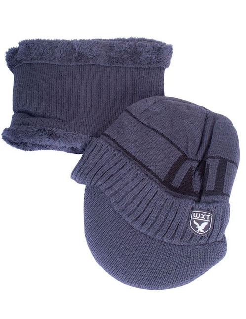 Set bufanda - gorro de hombre