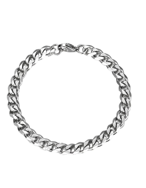 Pulsera Xtellar de acero inoxidable con acabado brillante