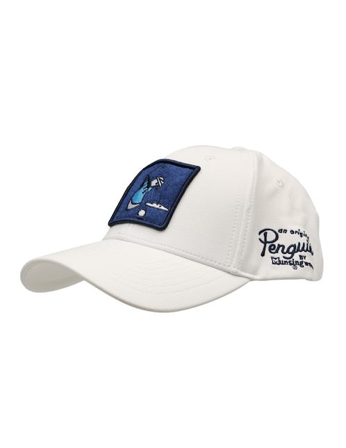 Gorra con visera curva correa ajustable para hombre 1