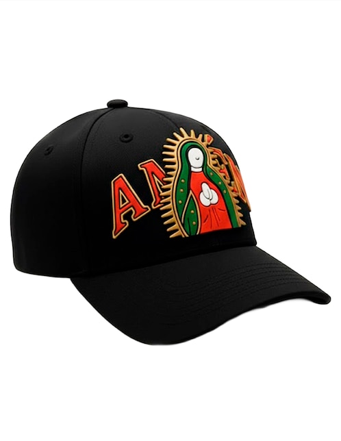 Gorra visera curva snapback casual Knite Virgen de Guadalupe para hombre