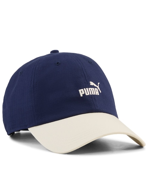 Gorra visera curva hebilla para entrenamiento Puma Ess No 1 Color Block para hombre