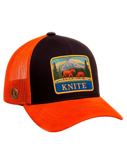 Gorra visera curva snapback casual Knite para hombre