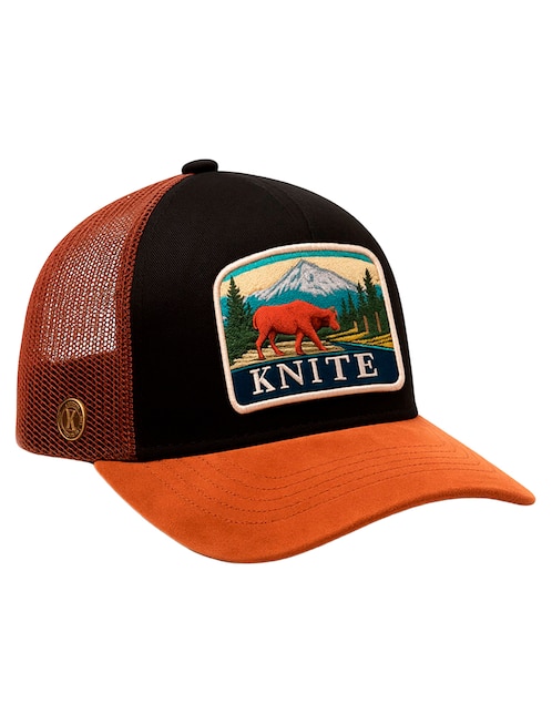 Gorra visera curva snapback casual Knite para hombre