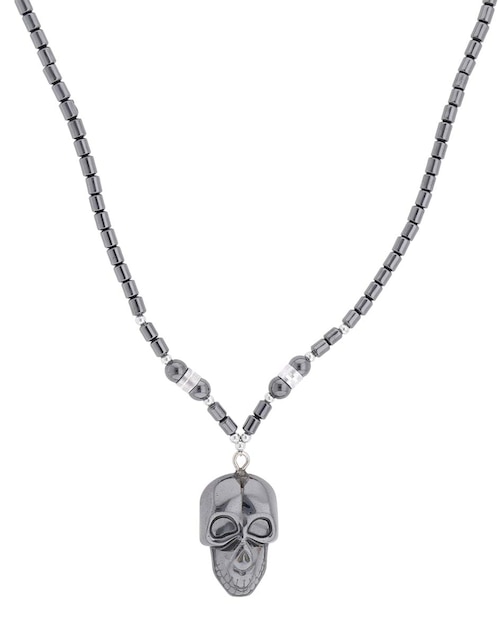 Collar calavera de acero inoxidable 1