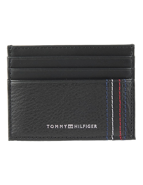 Tarjetero Tommy Hilfiger de piel para hombre