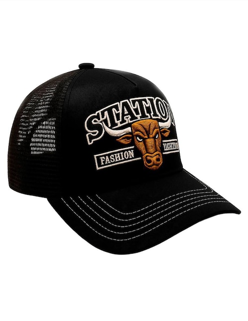 Gorra visera curva snapback casual para hombre 1