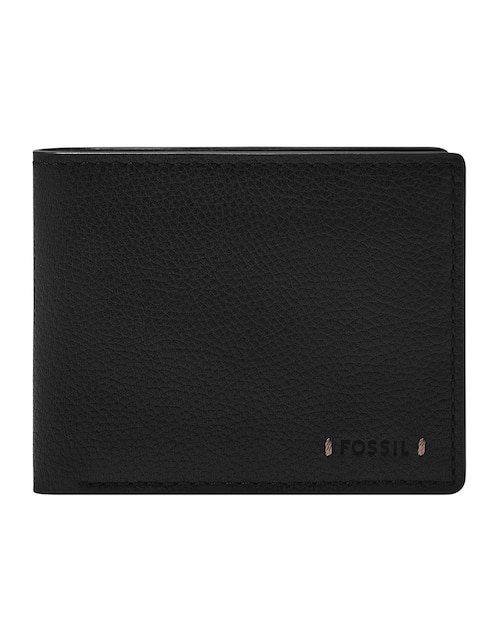 CARTERA FOSSIL ML4737001 PIEL, NEGRO