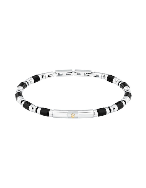 Pulsera Maserati Iconic acabado brillante