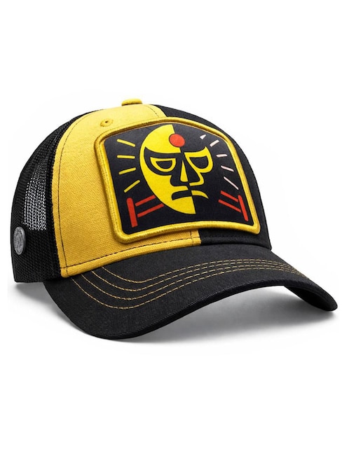 Gorra visera curva snapback casual Knite Lucha Libre Arlequín para hombre