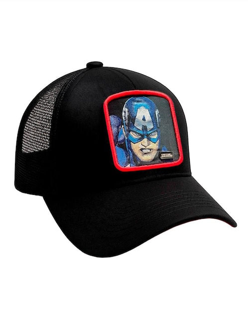 Gorra visera curva snapback Marvel Capitan America para hombre