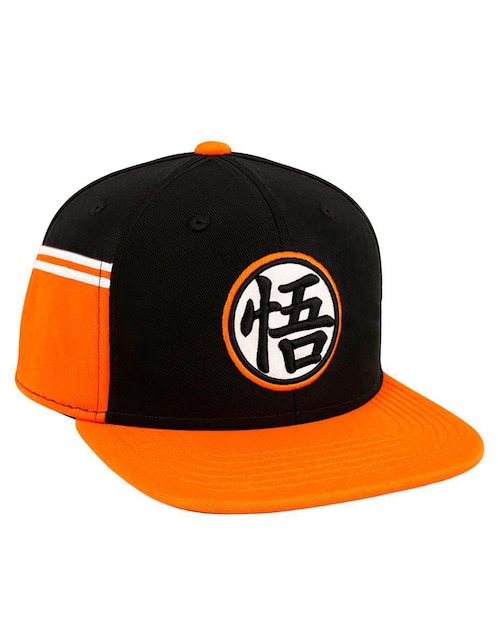 Gorra visera plana snapback Dragon Ball para hombre