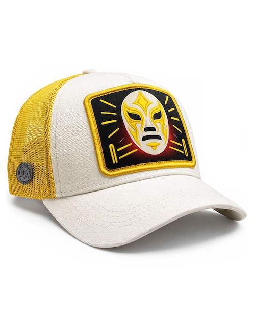 Gorra visera curva snapback casual Knite Lucha Libre Mistic para hombre