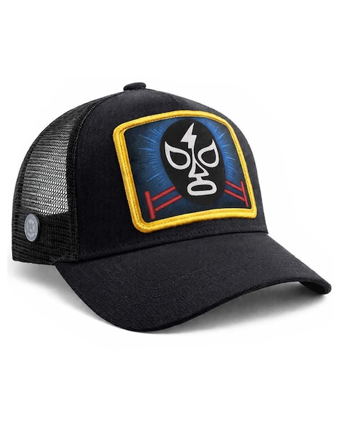 Gorra visera curva snapback casual Knite Lucha Libre Rayo para hombre