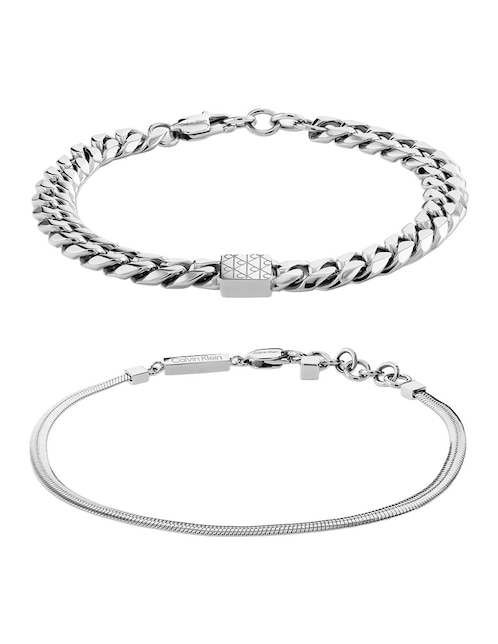 Brazalete Calvin Klein Status acabado brillante