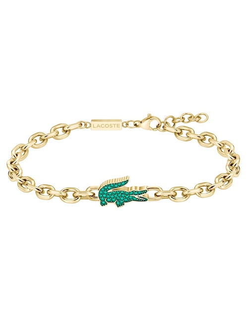 Brazalete Lacoste con cristal Arthor acabado brillante