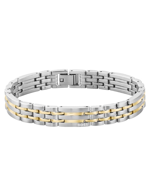 Brazalete Hugo Boss Wesley acabado brillante