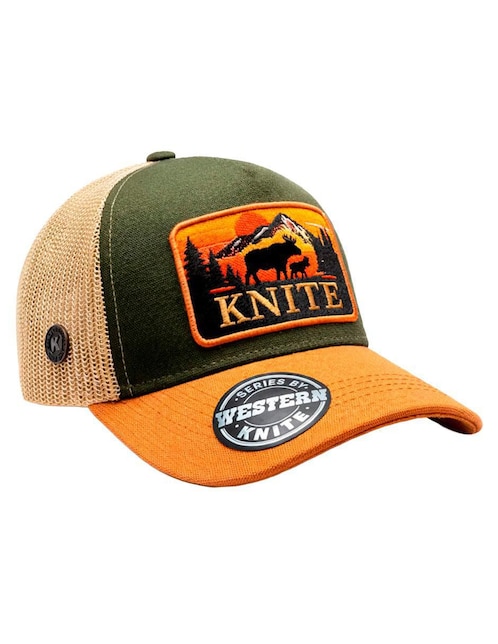 Gorra visera curva snapback casual Knite para hombre