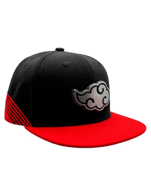 Gorra visera plana snapback casual Naruto Naruto Shippuden Akatsuki Cloud para hombre