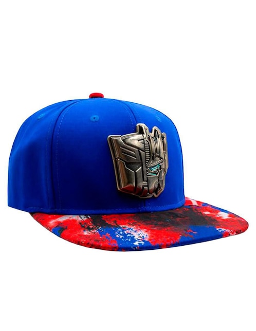 Gorra visera plana snapback casual Transformers Optimus Prime para hombre