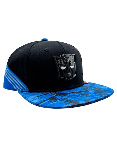 Gorra visera plana snapback casual Transformers Autobot Iron para hombre