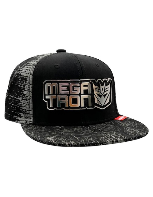 Gorra visera plana snapback casual Transformers para hombre 1