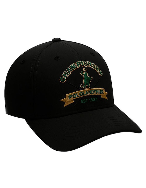 Gorra visera curva correa ajustable casual Polo para hombre