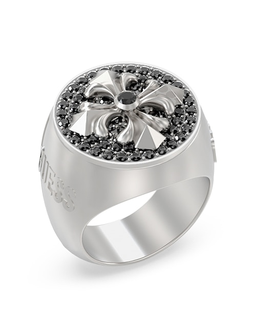 Anillo Guess Savage Rebel brillante