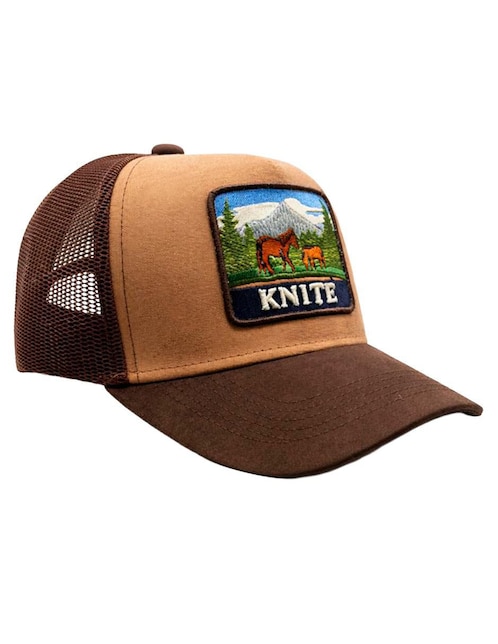Gorra visera curva snapback casual Knite para hombre