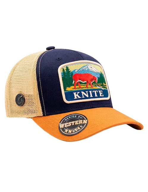 Gorra visera curva snapback casual Knite para hombre