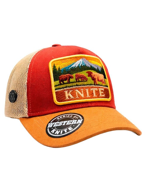 Gorra visera curva snapback casual Knite para hombre