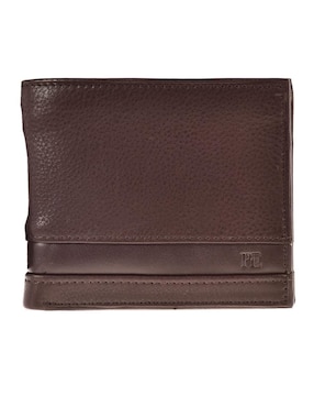 Cartera Perry Ellis Piel Café