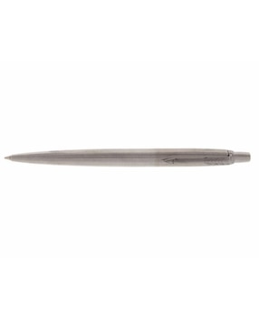 Parker Bolígrafo de Metal Gris Punto Medio