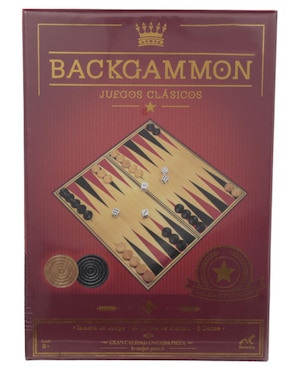 Backgammon juego de mesa Novelty