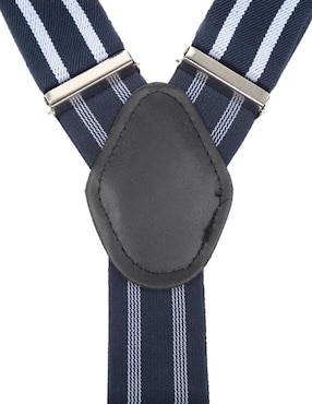 Tirantes Virginstone azul marino a rayas