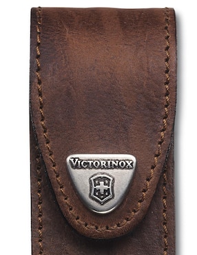 Funda para navaja Victorinox piel café