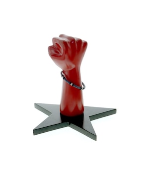 Pulsera Kpenko de acero inoxidable con acabado tejido