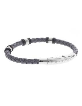 Pulsera Kpenko de acero inoxidable con acabado tejido