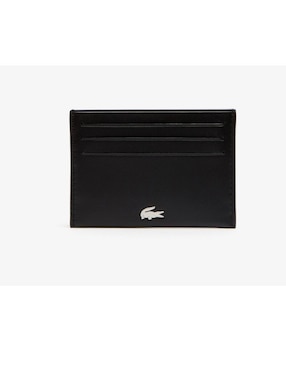 Tarjetero Lacoste de piel para hombre