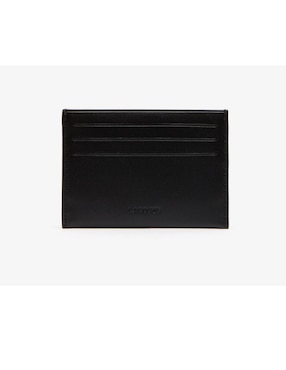 Tarjetero Lacoste de piel para hombre
