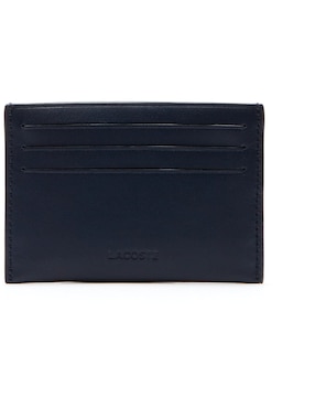 Tarjetero Lacoste de piel para hombre