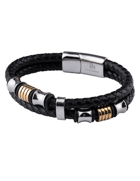 Pulsera Luckman con acabado pulido