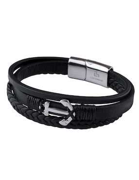 Pulsera Luckman con acabado pulido