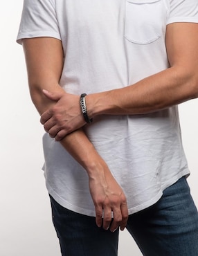 Pulsera Luckman de acero inoxidable